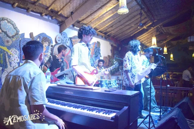 The Kemosabes live at Shisha Cafe, Pune
