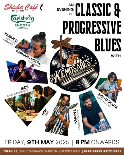 Poster for An Evening of Classic & Progressive Blues
